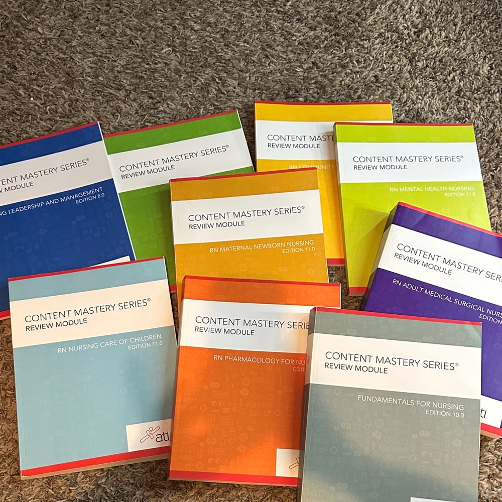ATI Nursing Content Mastery Series Review Modules Set